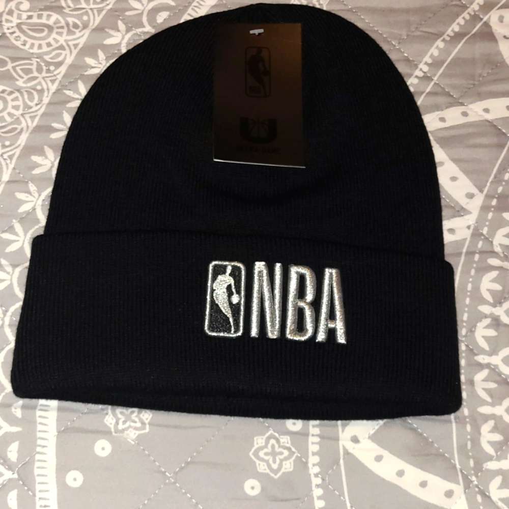 NBA SKULL CAP (SILVER)